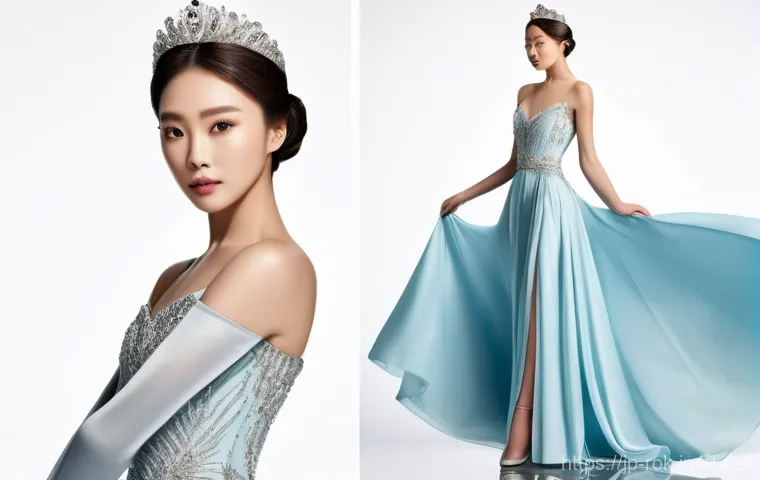 김연아 올림픽 스케이트 - A dynamic, close-up shot capturing a female figure skater, inspired by Kim Yuna, at the peak of a "t...