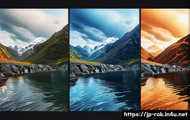 한국의 대기 오염 문제 - Here are three detailed image generation prompts in English: